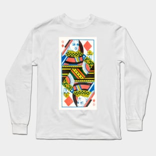 Queen of Diamonds Long Sleeve T-Shirt